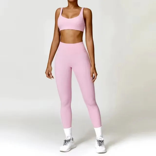 Women's 2PCS Tracksuit Yoga Set