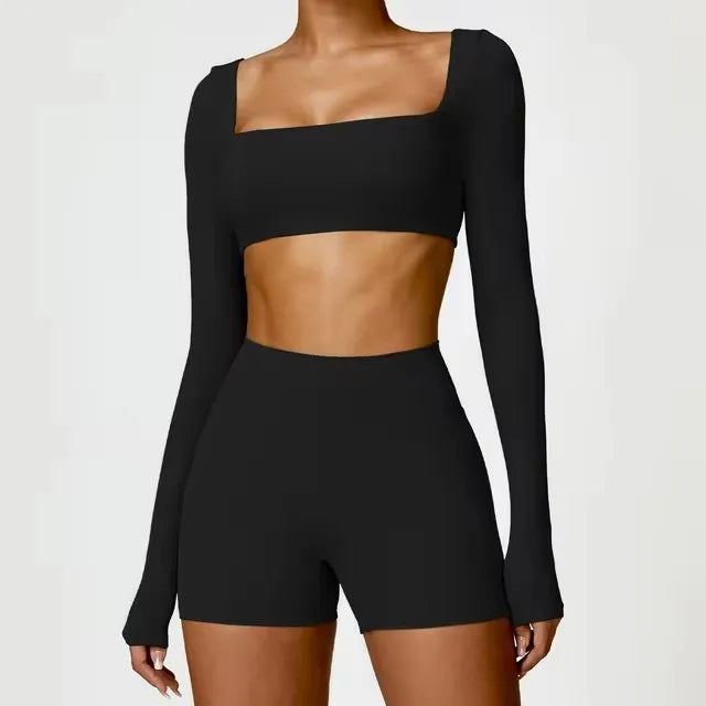 Women's 2PCS Tracksuit Yoga Set