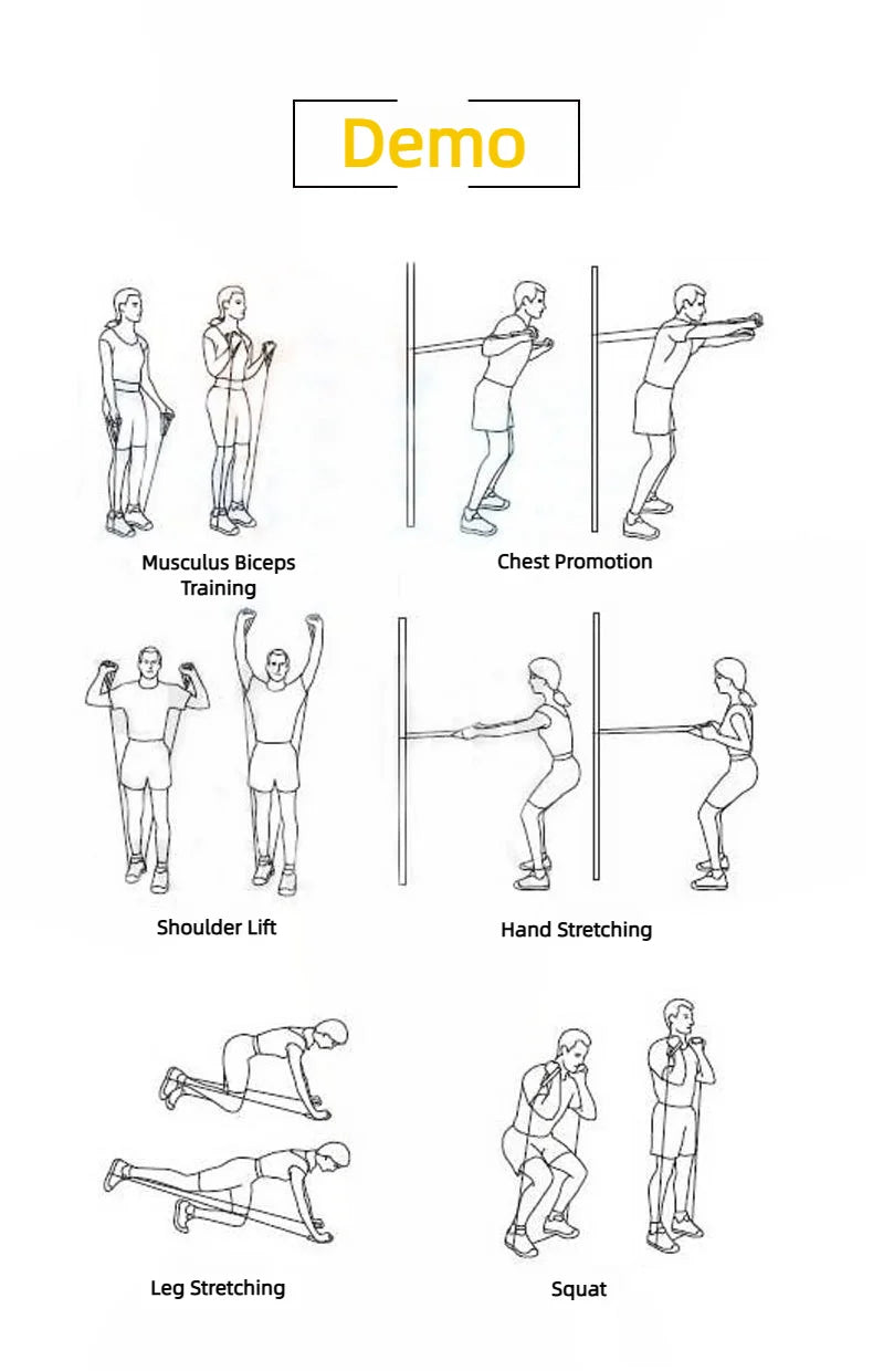 Resistance Bands With Handles