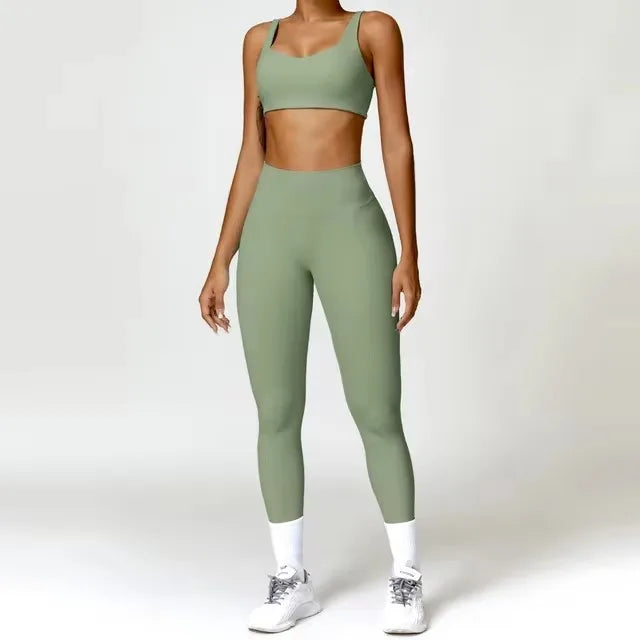 Women's 2PCS Tracksuit Yoga Set