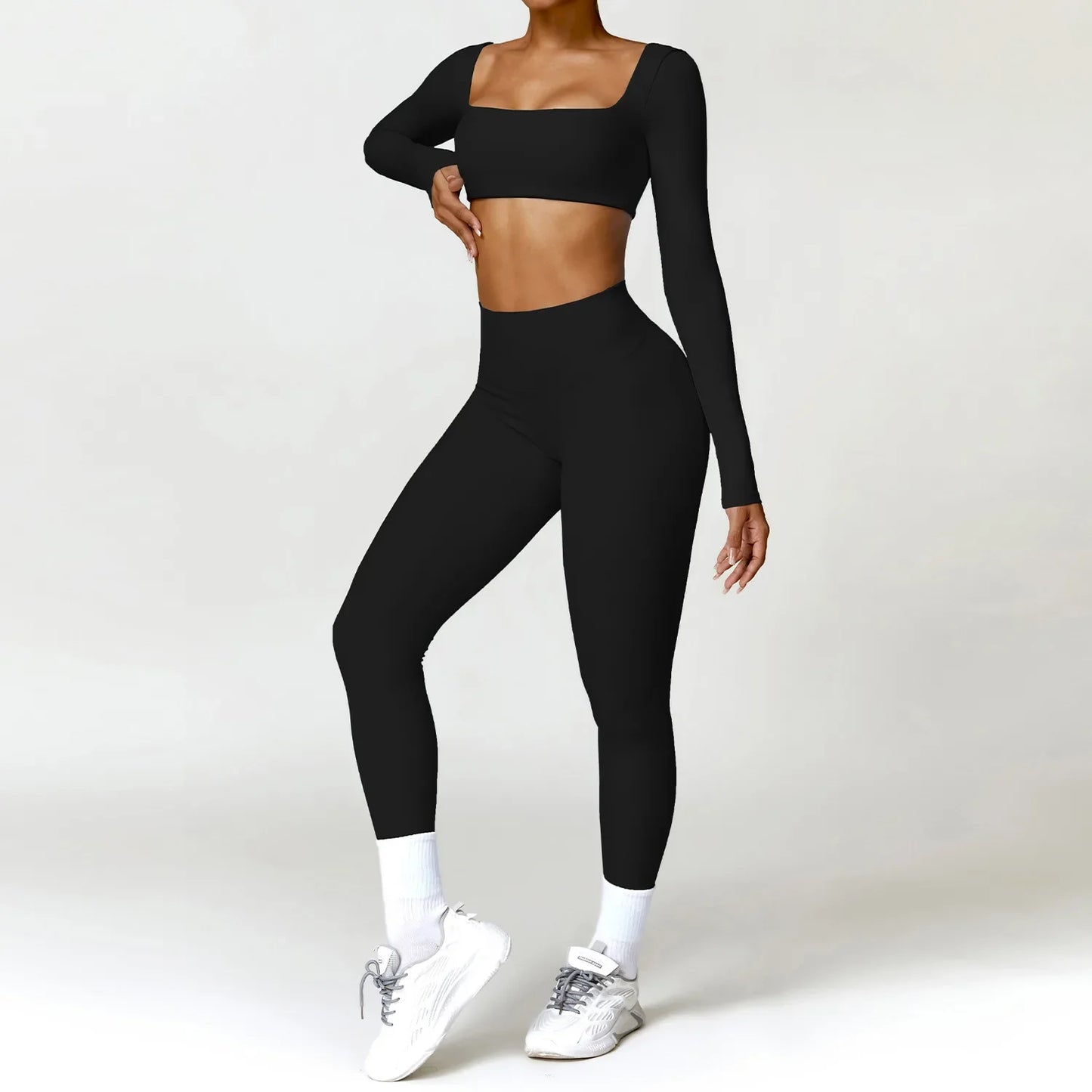 Women's 2PCS Tracksuit Yoga Set