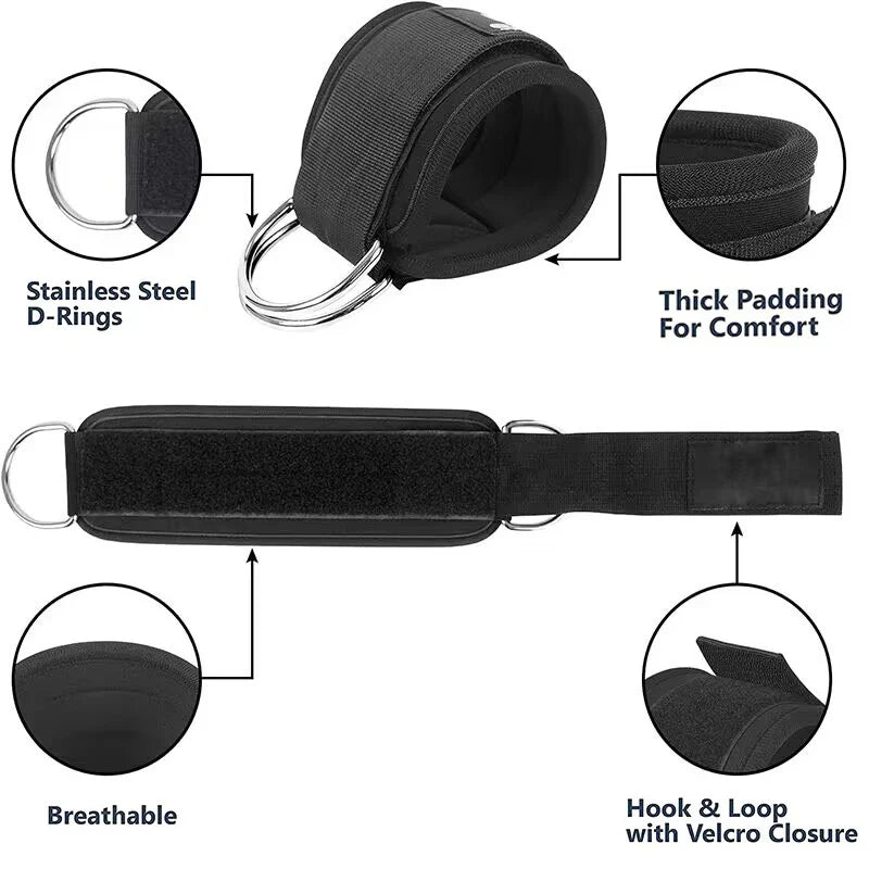 Ankle Straps Resistance Bands Set