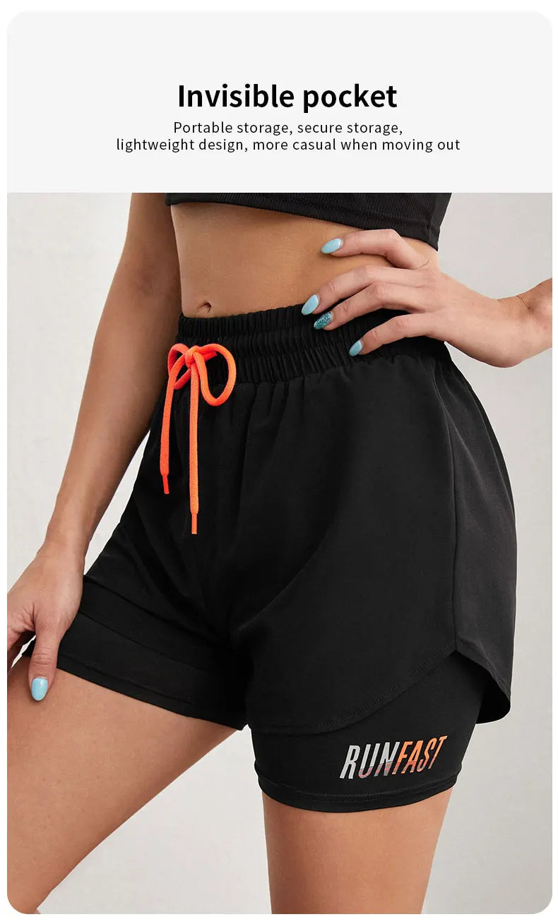 Women's High Rise Yoga Shorts