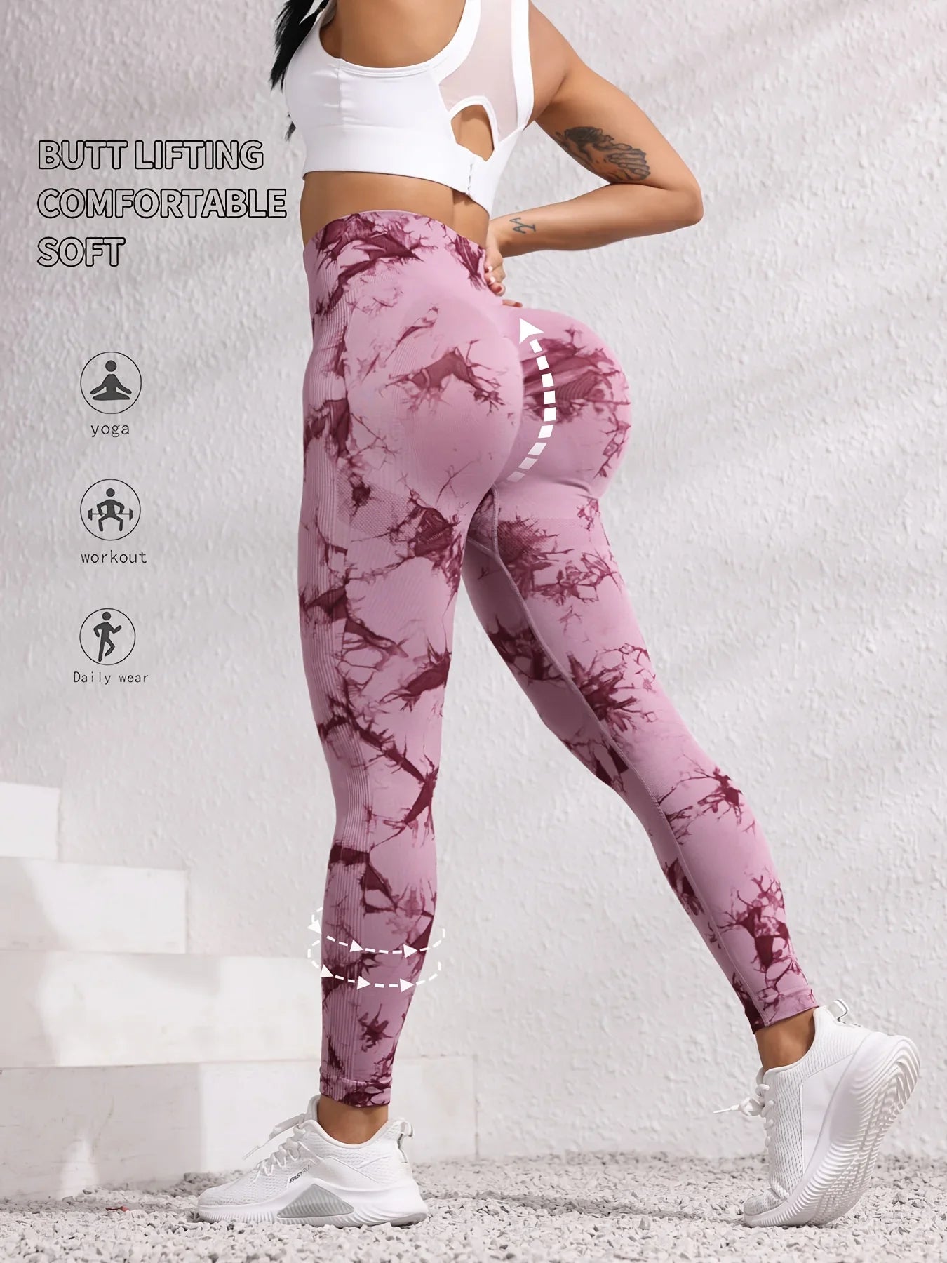 Hip Lifting Seamless Fitness Gym Leggings