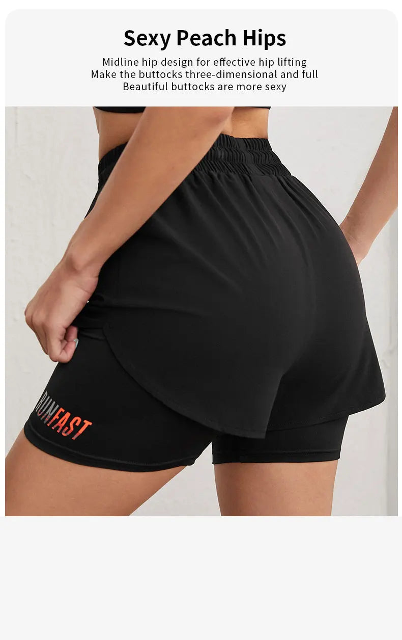 Women's High Rise Yoga Shorts