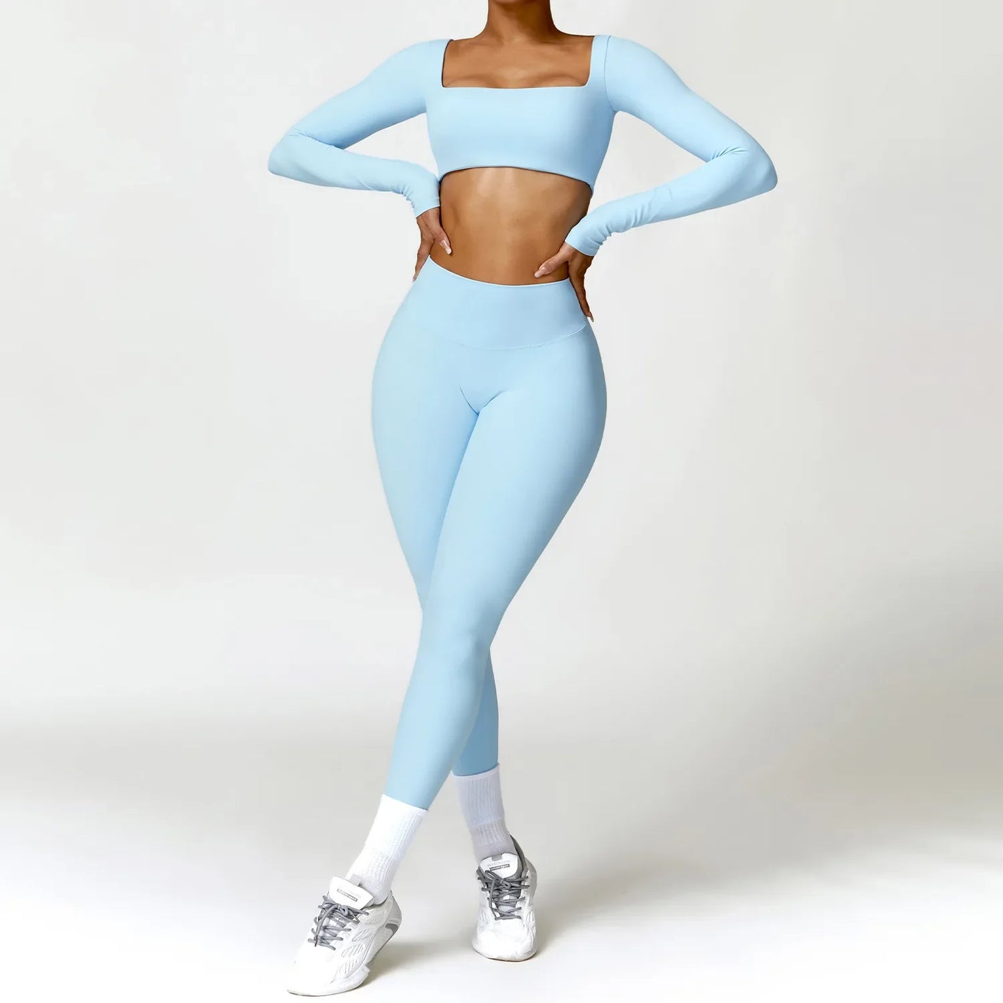 Women's 2PCS Tracksuit Yoga Set
