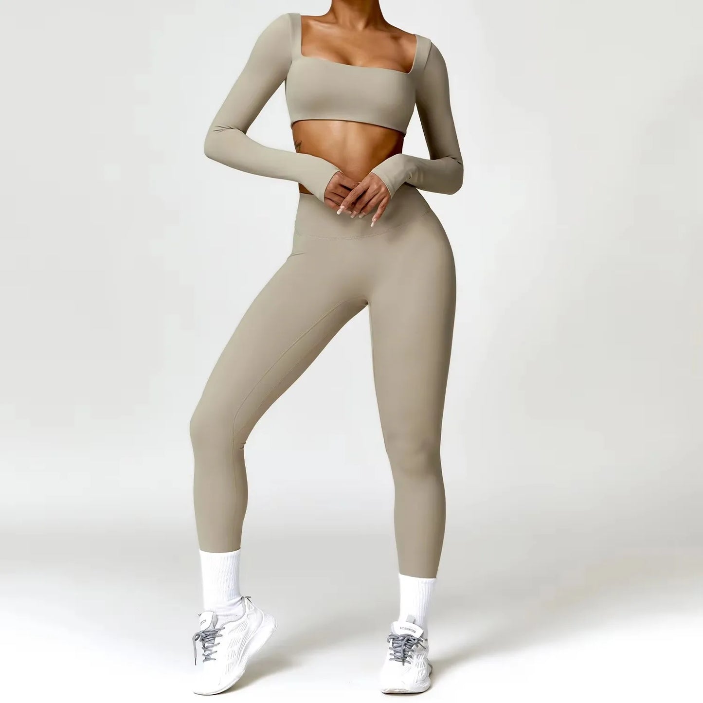 Women's 2PCS Tracksuit Yoga Set