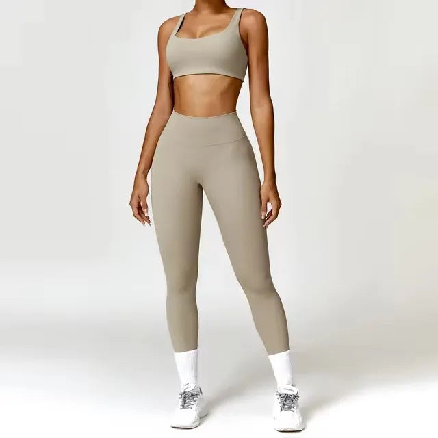 Women's 2PCS Tracksuit Yoga Set