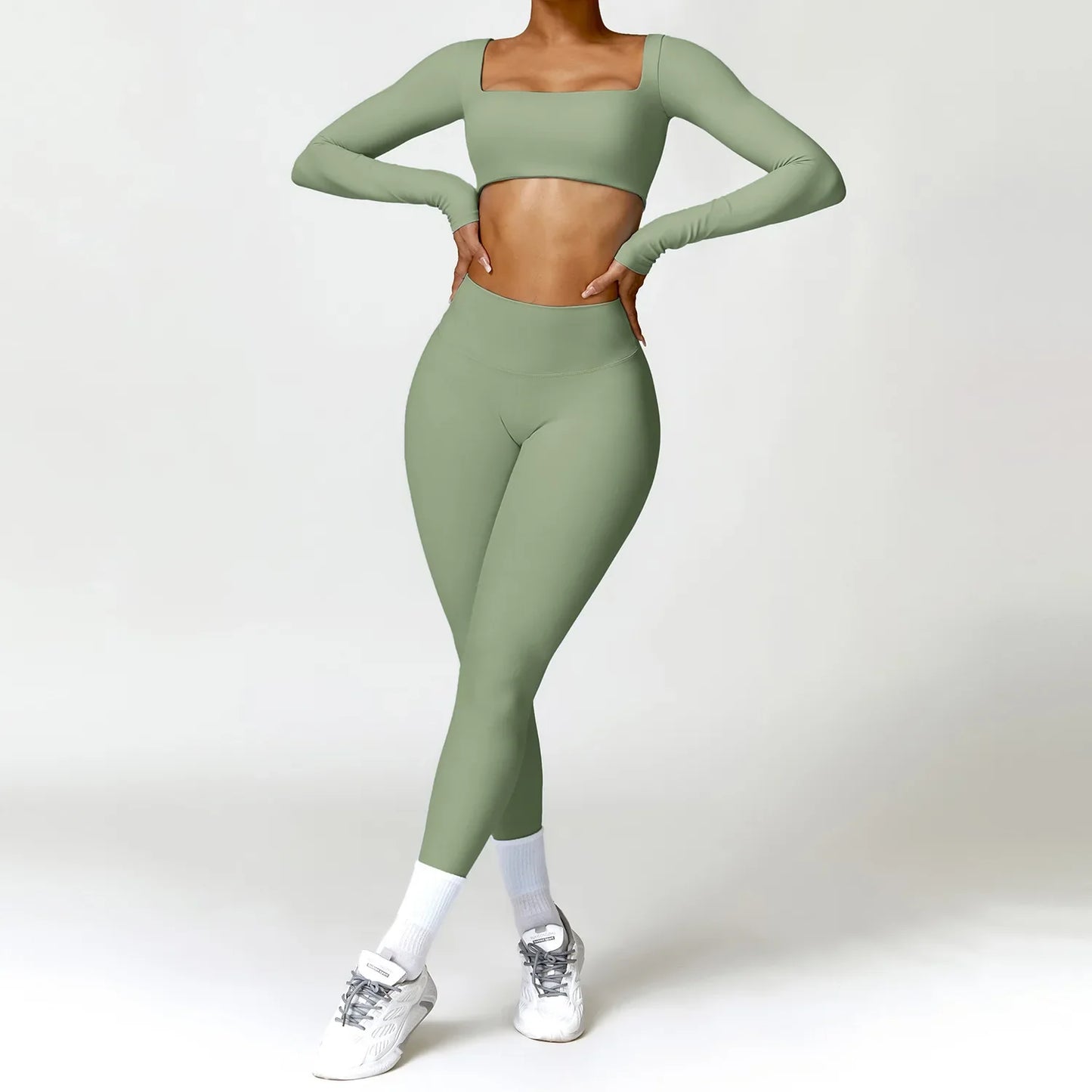 Women's 2PCS Tracksuit Yoga Set
