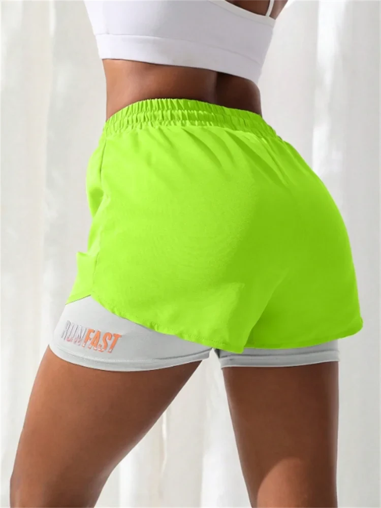 Women's High Rise Yoga Shorts
