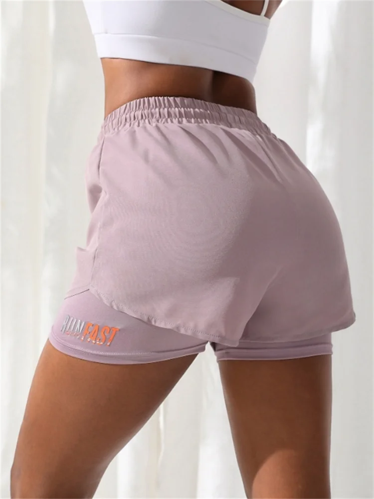 Women's High Rise Yoga Shorts