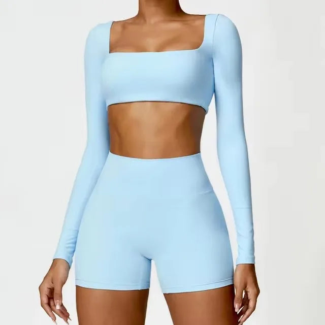 Women's 2PCS Tracksuit Yoga Set