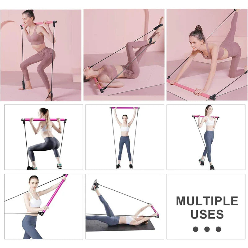 Ultimate Pilates Fitness Bar Set
